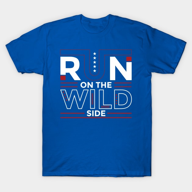 run on the wild side 4 T-Shirt by ceniu